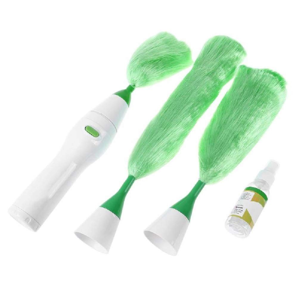 Chổi Quét Bụi Đa Năng Chạy Pin – Nhiều Đầu Chổi