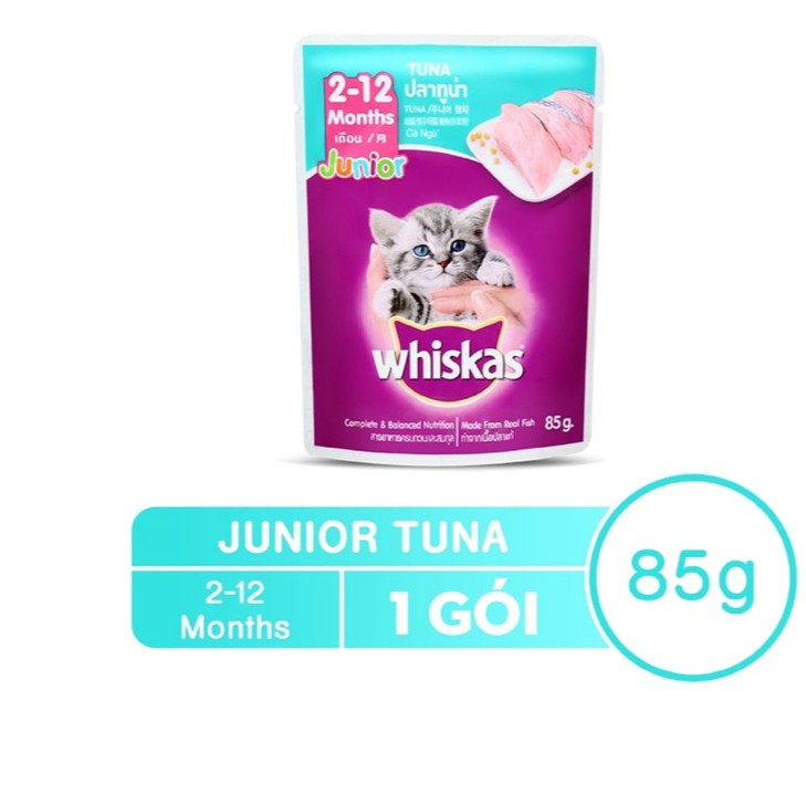 Thức ăn cho mèo - Pate Whiskas 85gr