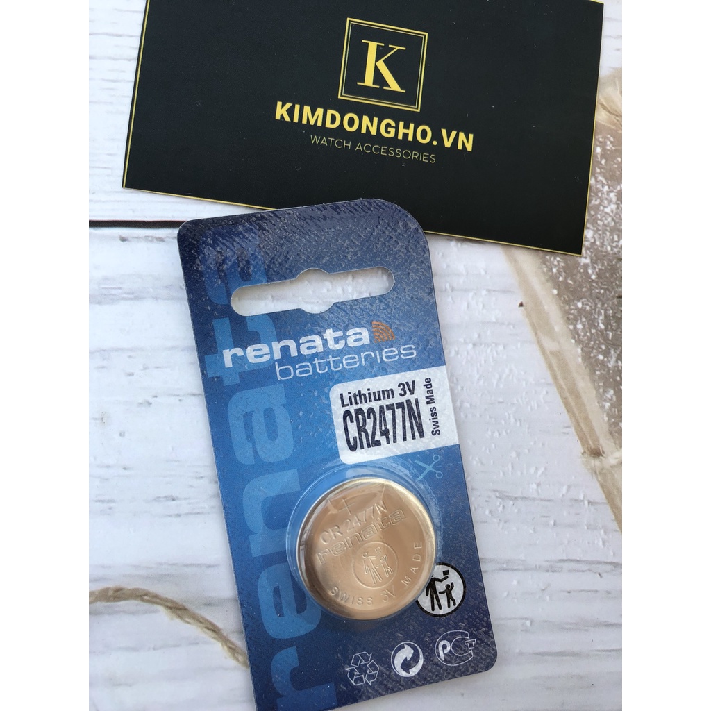 Viên Pin Lithium 3V CR2477N RENATA CR2477 2477