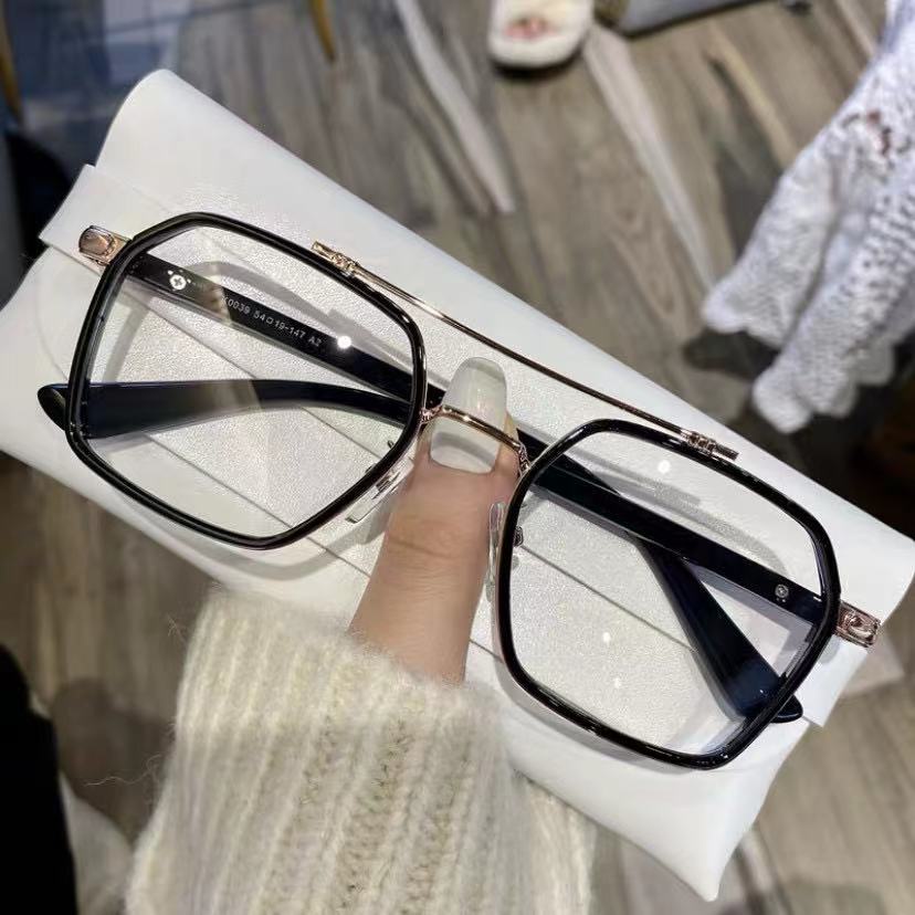 kính cận có độ 0.5~6.0/Mắt kính cận chống ánh sáng xanh từ thời trang cho nam và nữ/kính gọng vuông