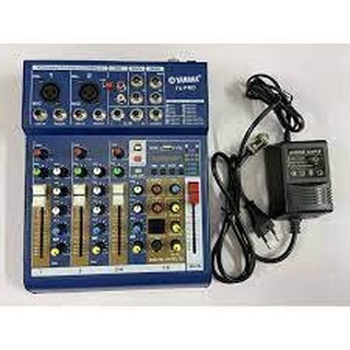 Cục Đẩy Mixer F4 Pro Bản 2021 mới nâng cấp mixer F4 hỗ trợ bluetooth nguồn 5v 48v cho các dòng mic thu âm