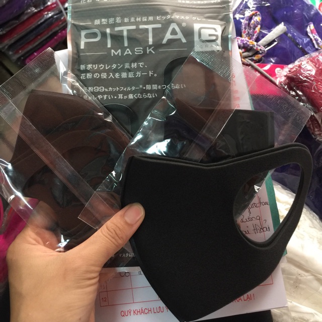 Combo khẩu trang pitta