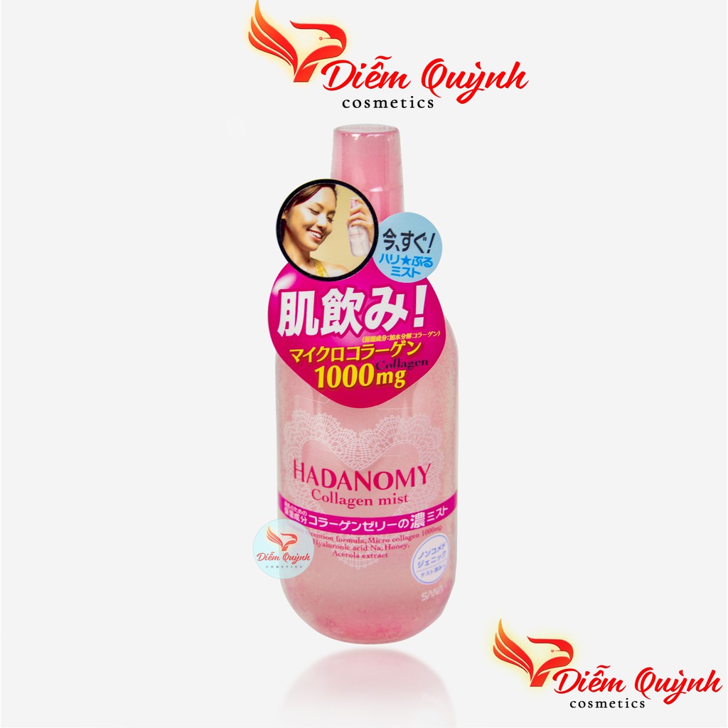 Xịt khoáng Hadanomy Collagen Mist 250ml Nhật Bản