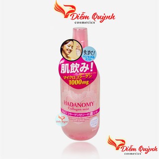 Xịt khoáng Hadanomy Collagen Mist 250ml Nhật Bản