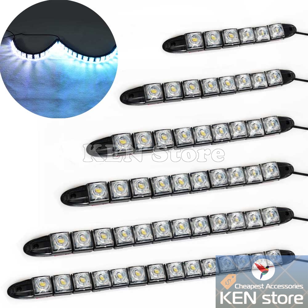 Dây led audi demi có thể uốn cong làm đèn đi ban ngày, đèn daylight DRL 6 đến 20 chip led