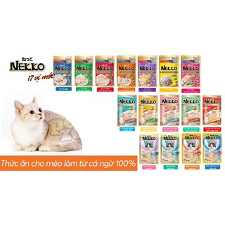 Pate Nekko Nhập Khẩu Thái Lan Cho Mèo 70gr - 1 Gói