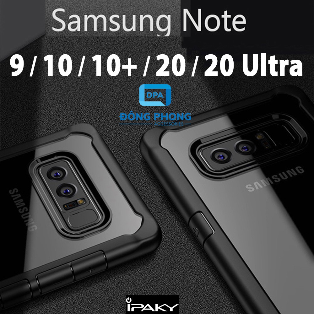 Ốp Lưng Chống Shock Ipaky Cho Samsung Note 10 / Note 10 Plus / Note 20 / Note 20 Ultra