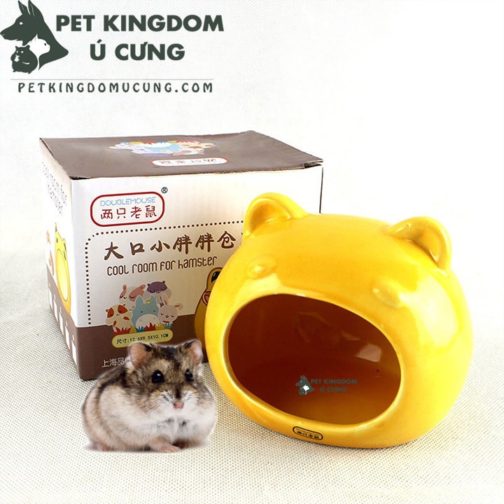 Nhà ngủ mèo sứ cho hamster