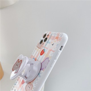 Ốp iPhone Gấu/ Thỏ Trắng iPhone 7Plus/8Plus/X/Xs Max/11/11 Pro/11 Pro Max - ốp iphone