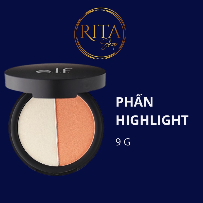 Phấn Highlight ELF 2 màu Holographic Duo - Siren's Call