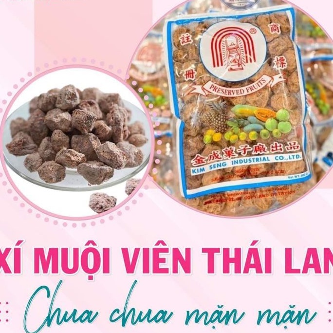 Xí muội viên Thái Lan - Gói 500gr