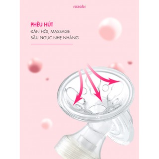 Máy hút sữa Rozabi điện đôi