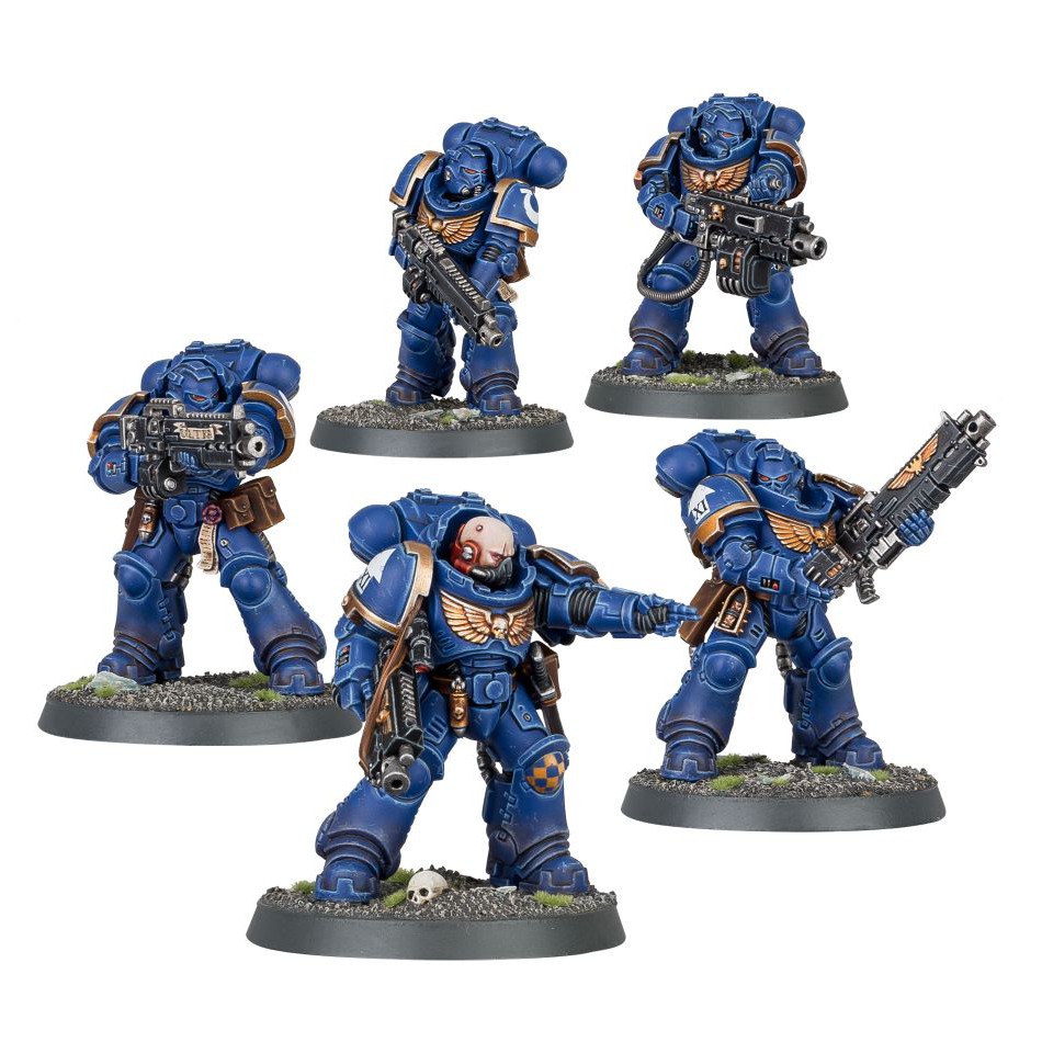 Mô hình nhân vật Warhammer 40k Space Marine HEAVY INTERCESSORS
