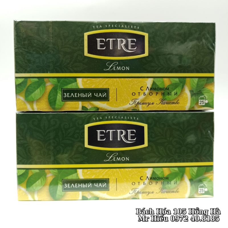 [T5/2023] Trà Nga Etre 25 gói đủ vị