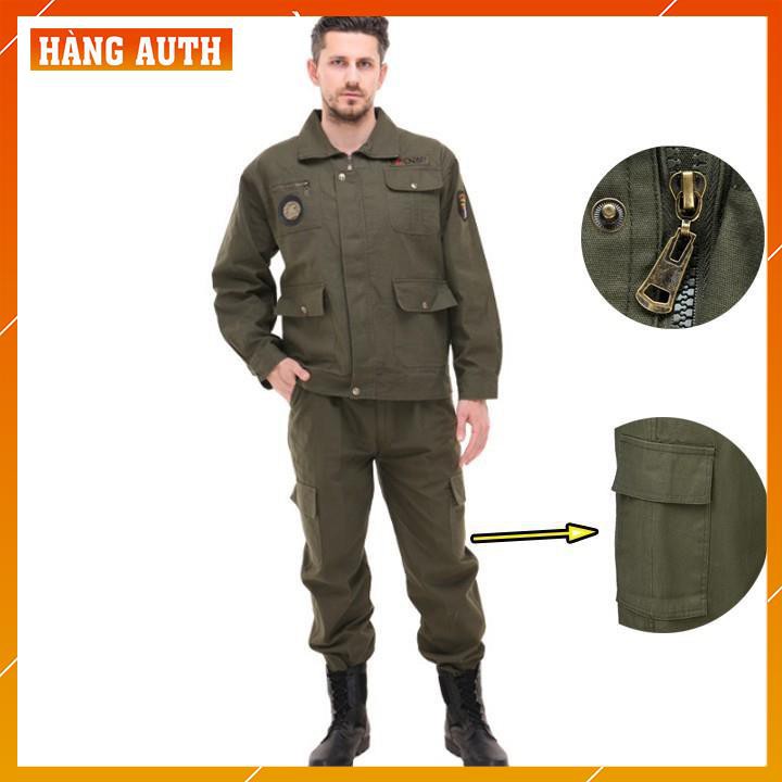 [FreeShip – hàng Auth] Quần Áo Lính Mỹ US ARMY Giá Rẻ - Quần Túi Hộp Nam Kiểu Lính Rằn Ri