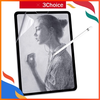 Miếng dán PET bảo vệ màn hình nhám như giấy cho  IPàd 9.7 Air 2 3 4 10.5 10.9 2020 Pro 11 10.2 7th 8th Gen