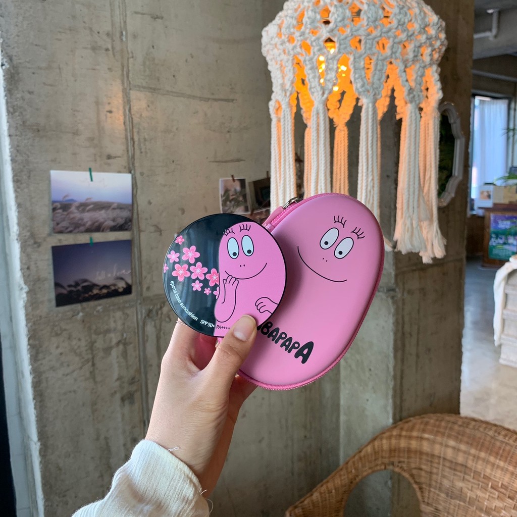 CUSHION CHỐNG NẮNG VÀ LÊN MÀU THEO TONE DA EPONA BASE SUN CUSHION BARBAPAPA (phù hợp mọi tone da, màu da) | BigBuy360 - bigbuy360.vn