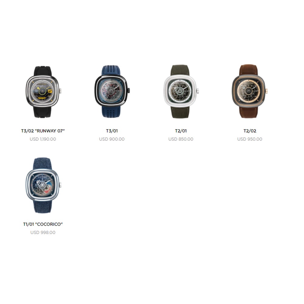 Đồng hồ nam sevenfriday
