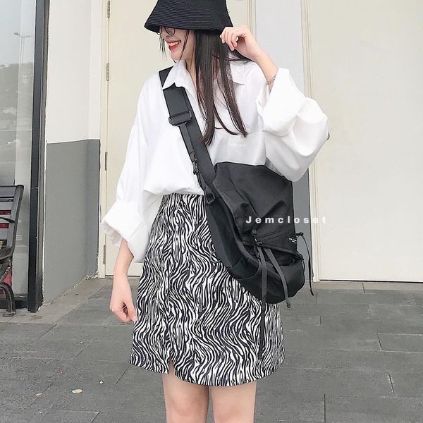 [Mã FADIRECT20 giảm 20K đơn 150K] Chân váy REA sọc vằn - 3322 ( Jem Closet )