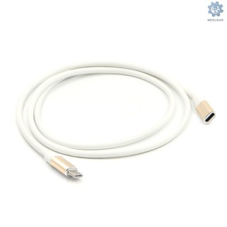 USB-C Extension Cable USB 3.1 Type C Male to C Female Extension Cable Adaptor Converter Data Sync Charging Cord 1M Lengt
