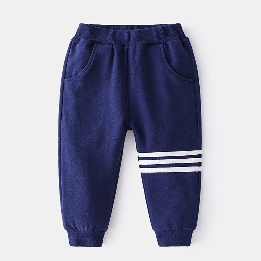 Bộ Nỉ Kẻ 3 Vạch Cho Bé, Đồ Bộ Cho Bé Trai Chất Da Cá Dáng Thể Thao Từ 7-28kg - LILA KIDS