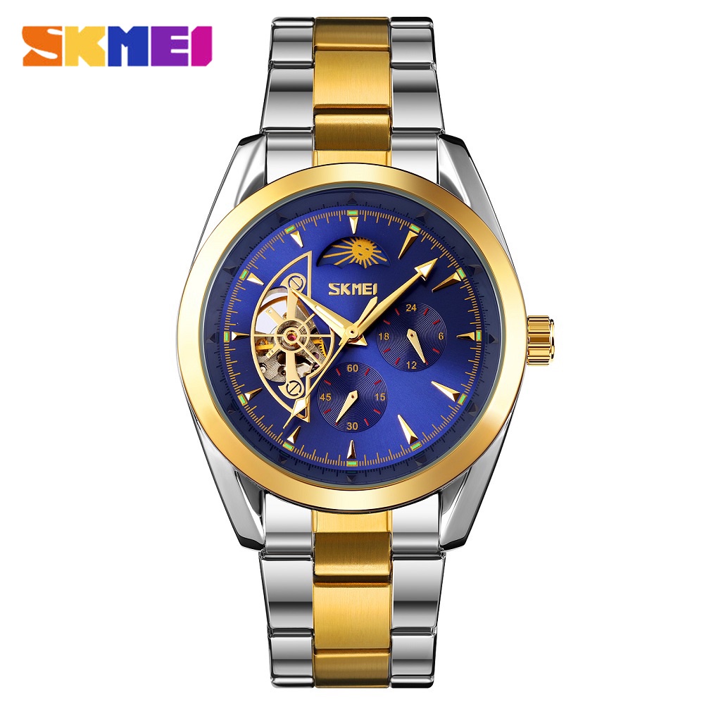 Đồng Hồ Cơ Tự Động SKMEI 9237 Chống Thấm Nước, Chất Liệu Thép Không Gỉ