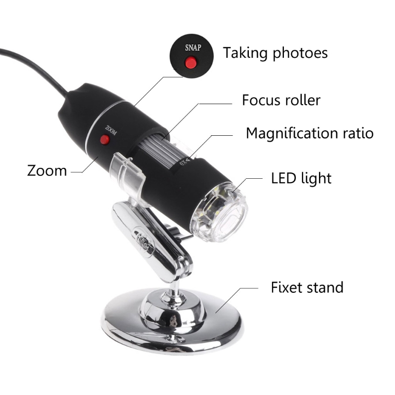 IOR* 1600X Microscope 8 LED USB Digital Handheld Magnifier Endoscope Camera