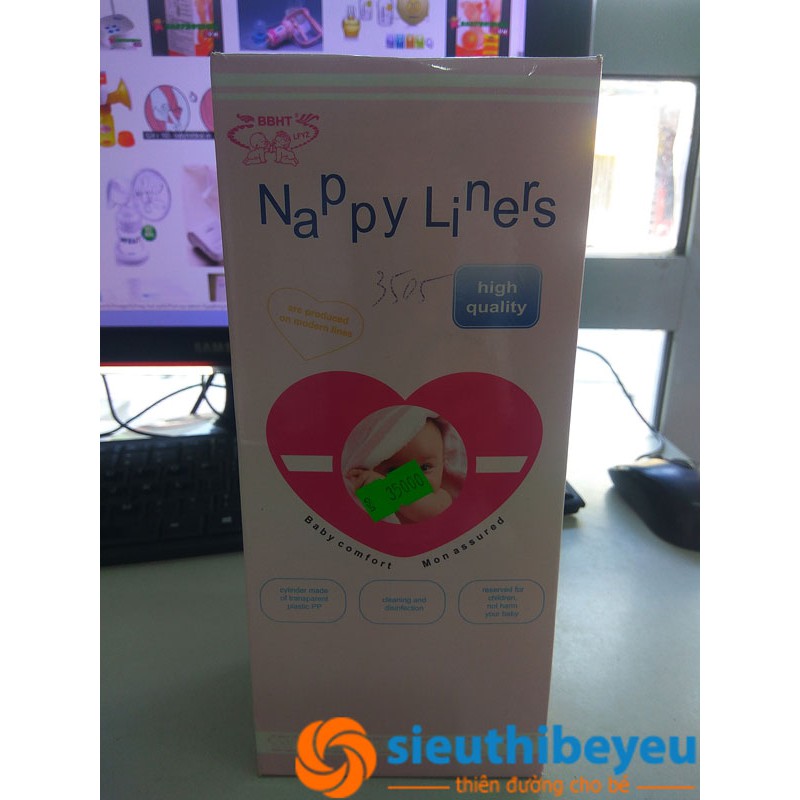 Bộ hút sữa tay Nappy Liners