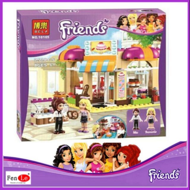 FREESHIP ĐƠN 99K_Lâp ráp lego friends 10165 - tiệm bánh mỳ của Mia