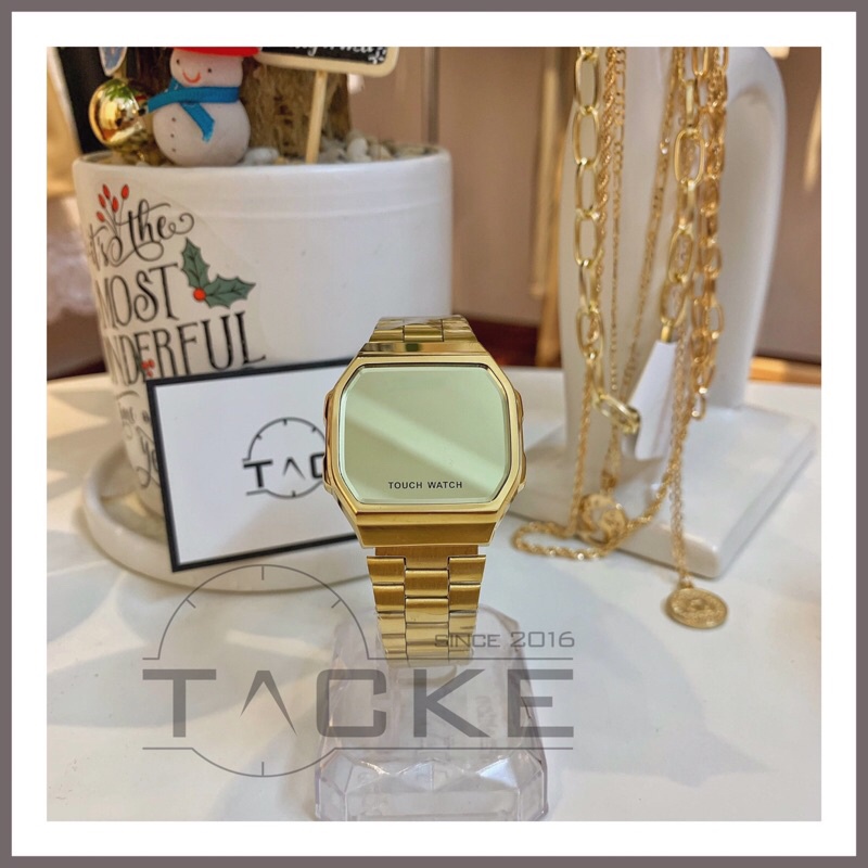 Đồng Hồ Nam casio điện tử Cảm Ứng Màn Hình tráng gương, led, Unisex, Touch Watch Chất Liệu Cao Cấp 3 màu