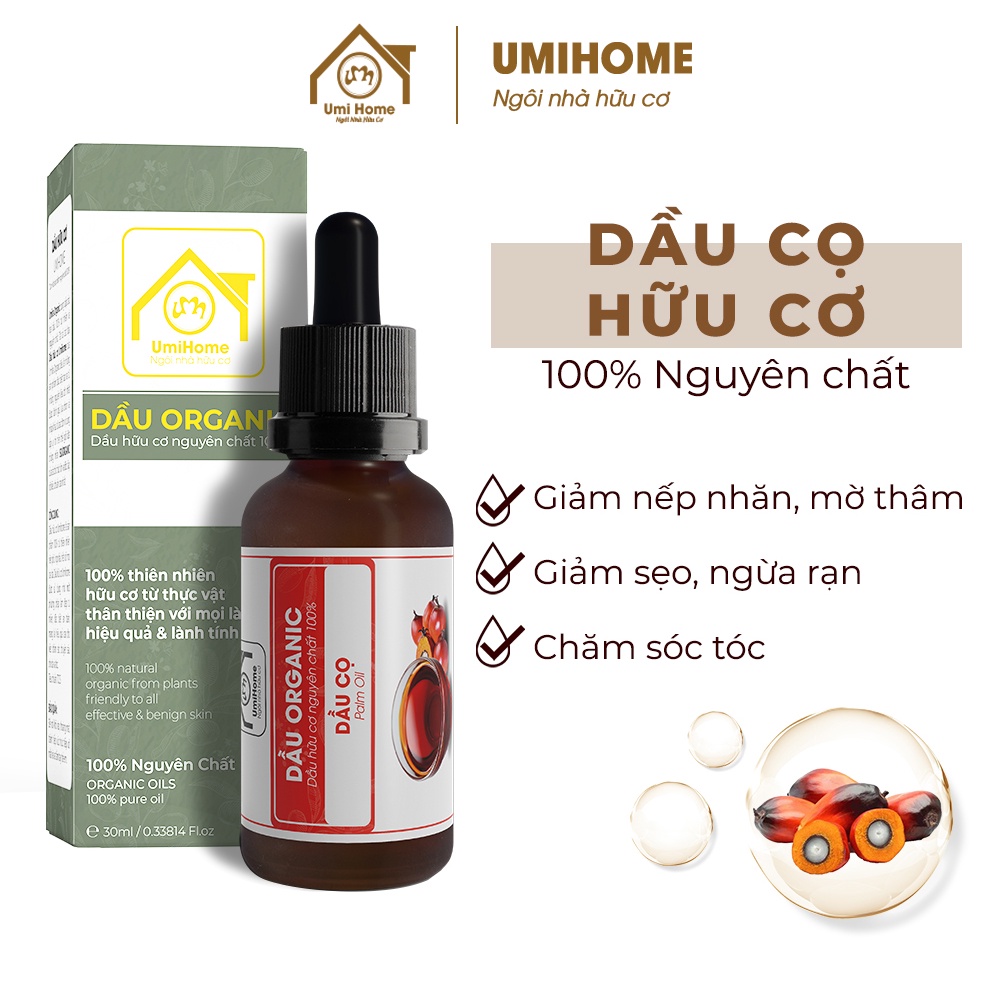 Dầu Cọ Chống rạn UMIHOME 30ML | Palm Oil Organic