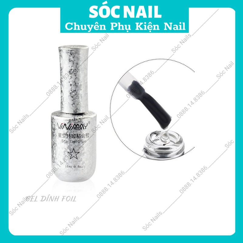 Bộ Vinimay Base, Top, Top Lì, Cứng Móng , Kiềm Dầu, Top Loang, Gel Dính Foil , Top Cường Lực Chính Hãng 15ml