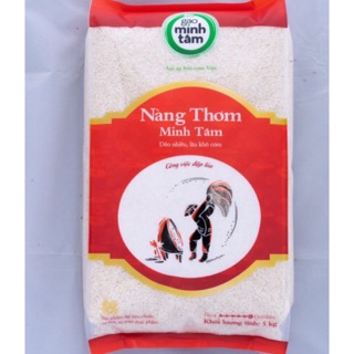 Gạo Nàng Thơm Chợ Đào - Gạo Minh Tâm (thơm, dẻo nhiều) túi 5kg