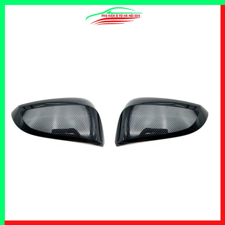 Ốp gương chiếu hậu Corolla Cross 2020 vân Cacbon bảo vệ chống trầy trang trí làm đẹp xe