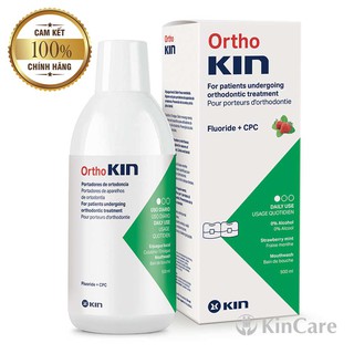 Nước Súc Miệng OrthoKin 500mL/ Kin Gingival 250mL/ KinB5500mL/ SensiKin 250mL