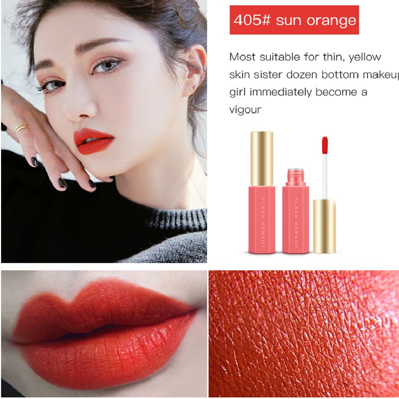 [Hàng mới về] Son môi FLASH MOMENT lâu trôi và chống thấm nước cho nữ