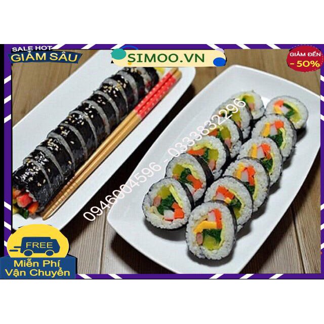 💥 ⚡ SẢN PHẨM YÊU THÍCH 💥 ⚡  LÁ RONG BIỂN CUỘN CƠM,KIMBAP HÀN QUỐC GÓI 10 LÁ DATE 5-2020 💥 ⚡