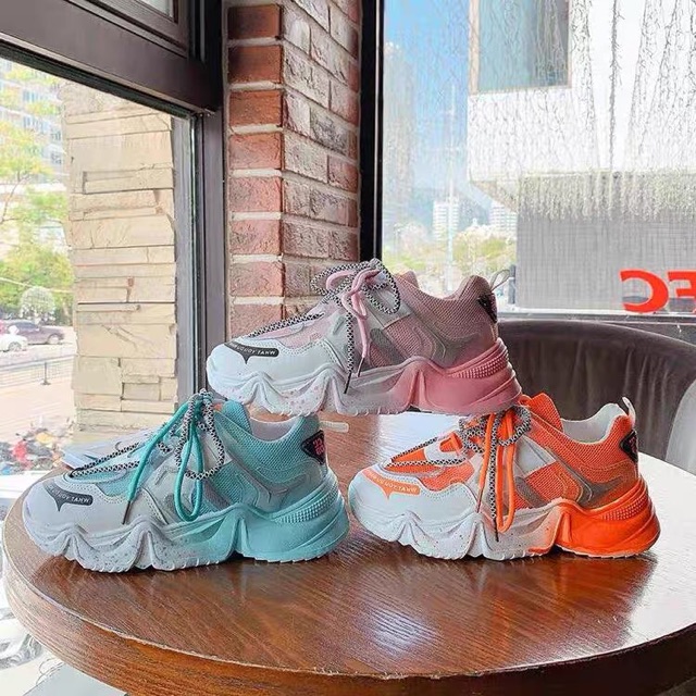 ( Video + ảnh) GIÀY THỂ THAO NỮ ĐẾ CHẤM BI 3 MÀU SIÊU ĐẸP | BigBuy360 - bigbuy360.vn