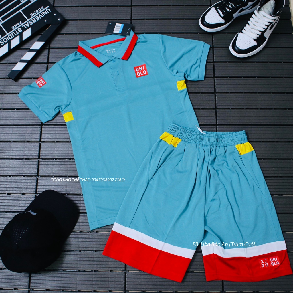 Bộ quần Áo UNI màu xanh ngọc hàng cao cấp mẫu 2022