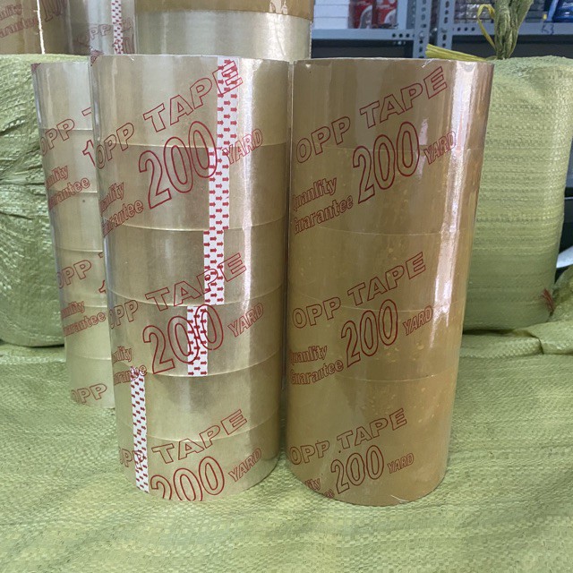 1,8KG/Cây CÂN ĐỦ (LÕI GIẤY SIÊU MỎNG 3MM) Băng Keo Băng Dính 200 YARD Cây 6 Cuộn