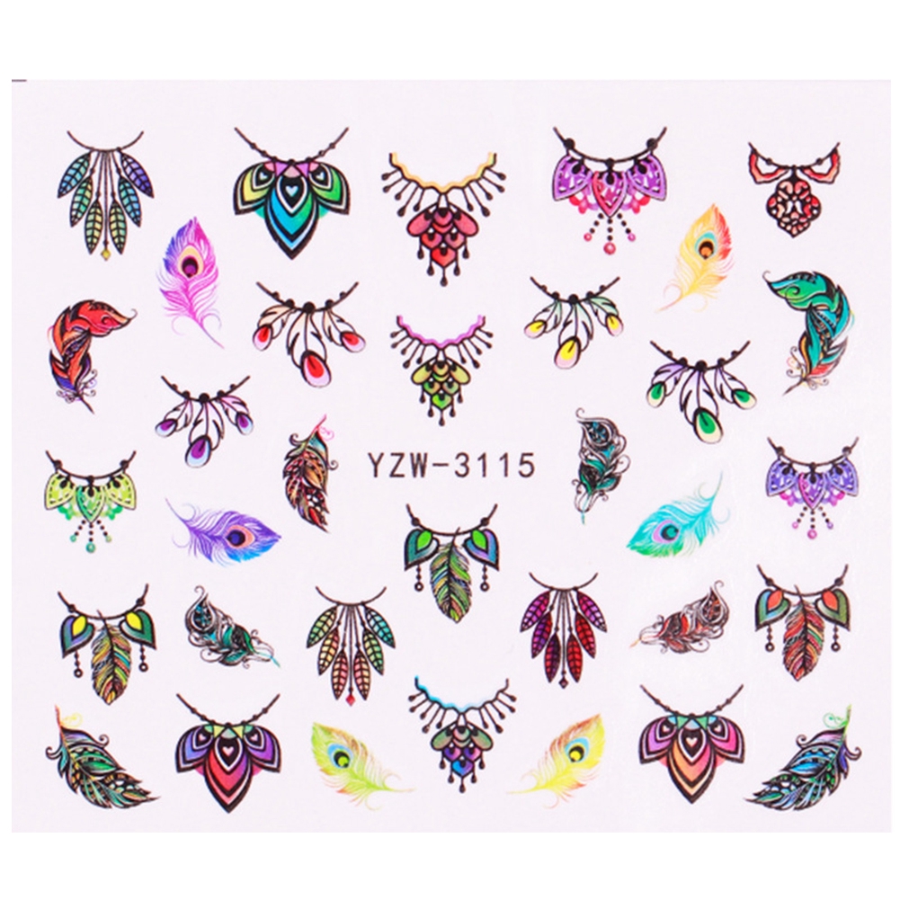 [Hàng mới về] Miếng dán móng hình hoa xinh xắn trang trí tiện dụng