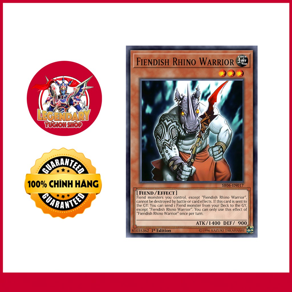 Fiendish Rhino Warrior