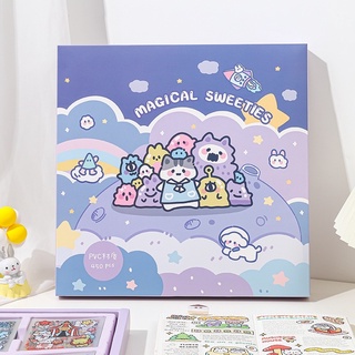 Sticker cute/Set 10 tấm hình dán dễ thương Magical Sweeties trang trí sổ planner bullet journal Tẻn Tẻn/MS23