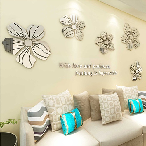 Tranh Mica trang trí Hoa anh đào Trang trí Phòng khách, phòng ngủ Nhiều Size - EPeBen