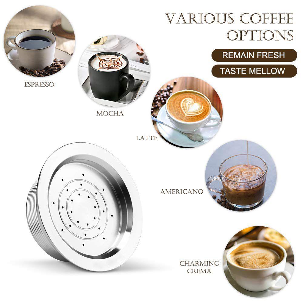 PISTA Giá Đỡ Muỗng Cà Phê Bằng Thép Không Gỉ Cho LAVAZZA A MODO MIO
