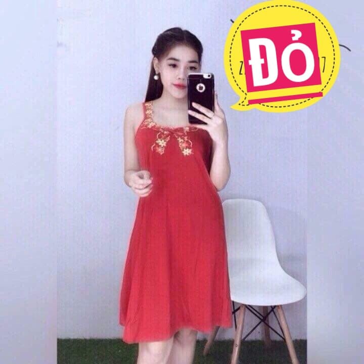 Đầm ngủ thun lạnh nhiều màu