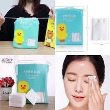 Bông Tẩy Trang Hàn Quốc Make Up Cotton Yilingmeng (200 Miếng)