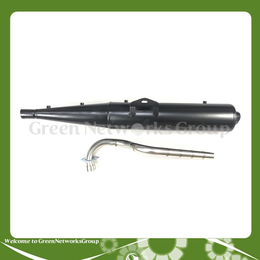 Bộ pô và ốp pô Spark cho xe Wave RSX 110 Greennetworks