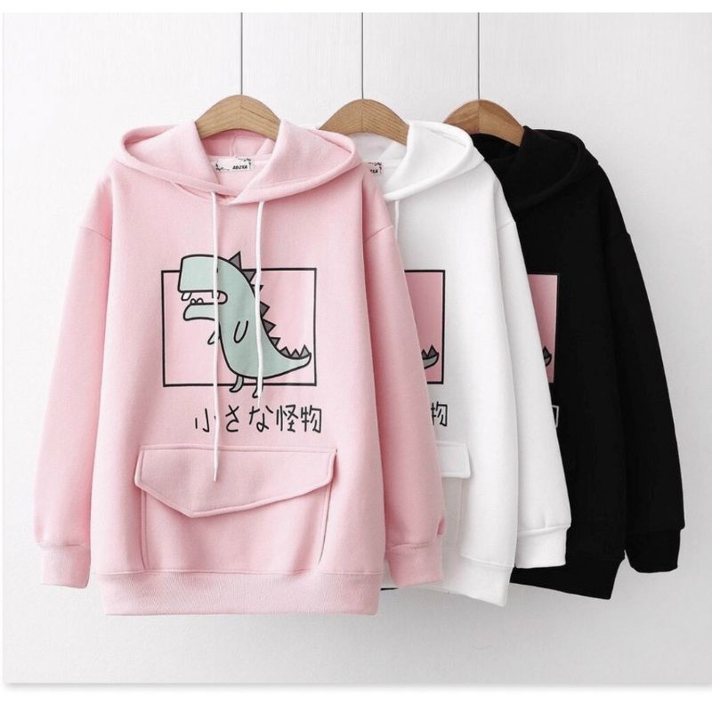 Áo hoddie nỉ khủng long