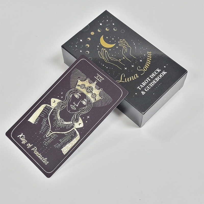 Bộ Bài Luna Somnia Tarot Mạ Vàng G3